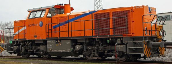 Kato HobbyTrain Lemke H3080 - Diesel locomotive Vossloh G1000 BB of the Northrail